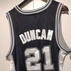 NBA SAN ANTONIO SPURS TIM DUNCAN JERSEY